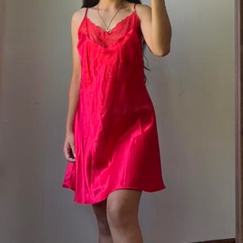 Red dream girl slip